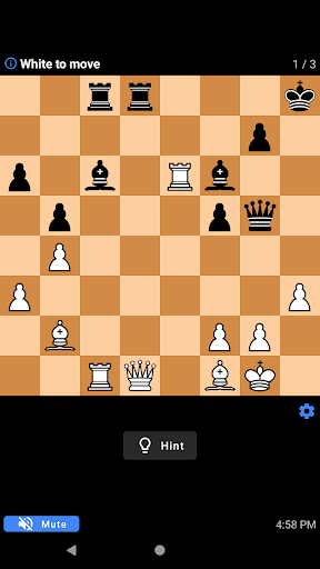 Chess Alarm - Chess Puzzles official screen 2